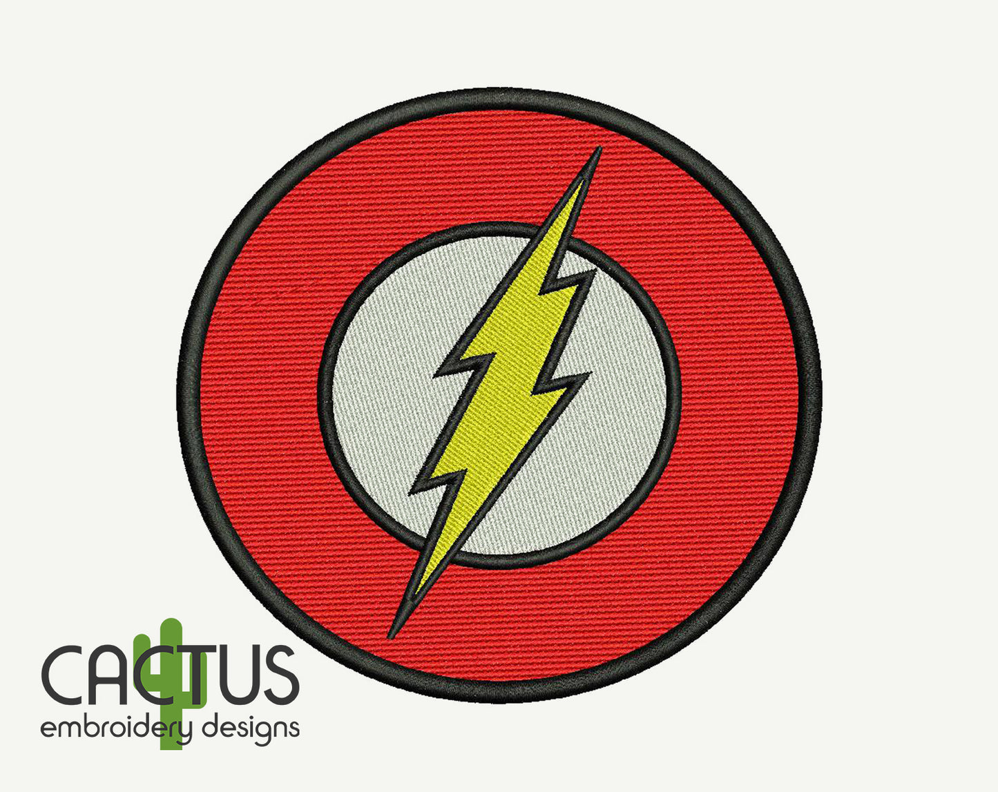 Flash Patch Embroidery Design