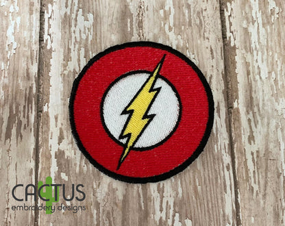 Flash Patch Embroidery Design