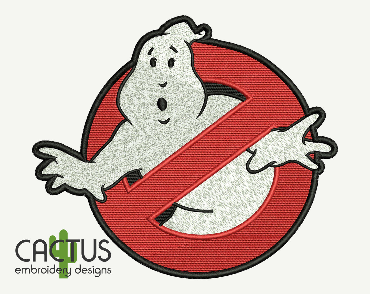 No-Ghost Sign Embroidery Design