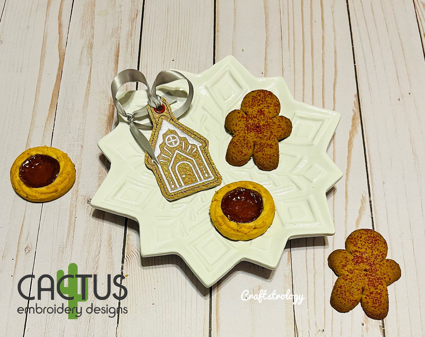 Gingerbread Houses V1 Set of 3 Ornament