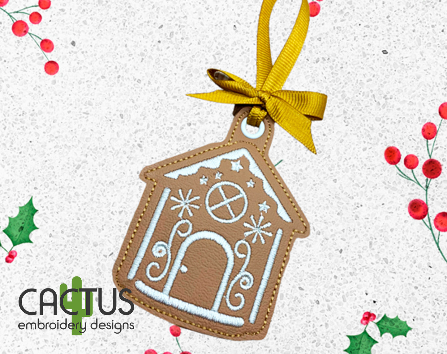 Gingerbread Houses V2 Set of 3 Ornament