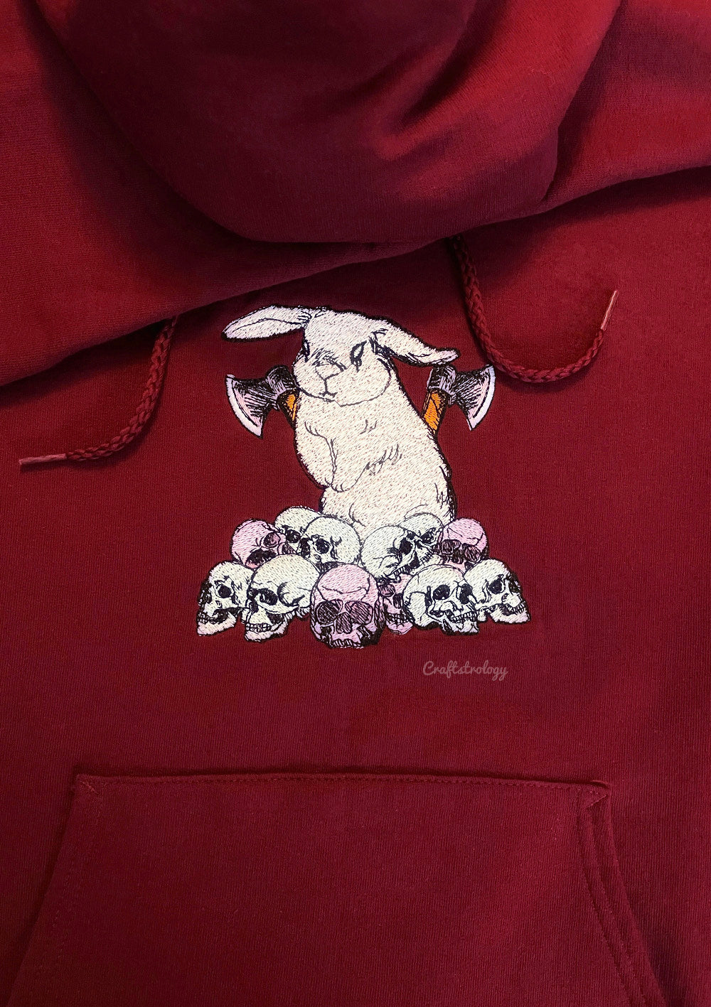 Pink Rrabbit Embroidery Design