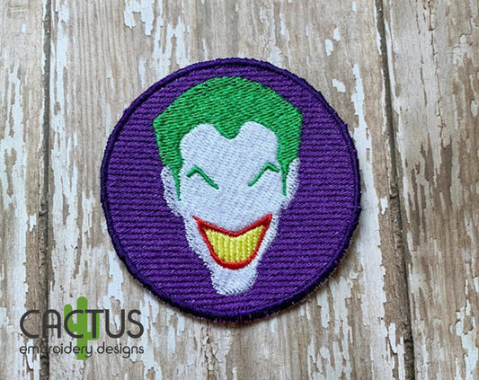 J Patch Embroidery Design