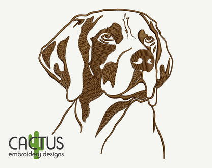 Pointer Embroidery Design