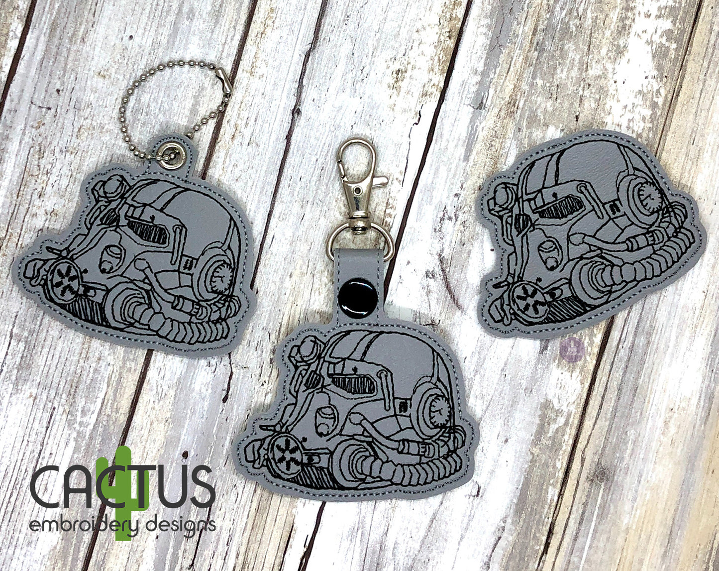 Power Armor Eyelet Fob, Snap Tab & Feltie