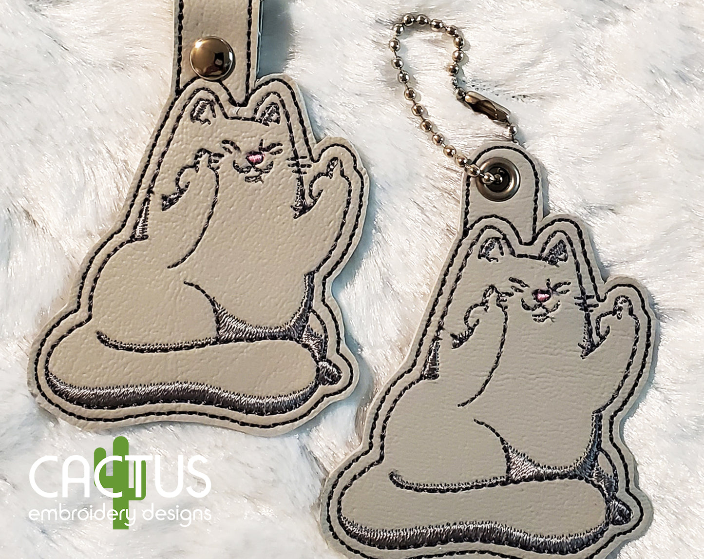 Rude Catto Snap Tab & Eyelet Fob