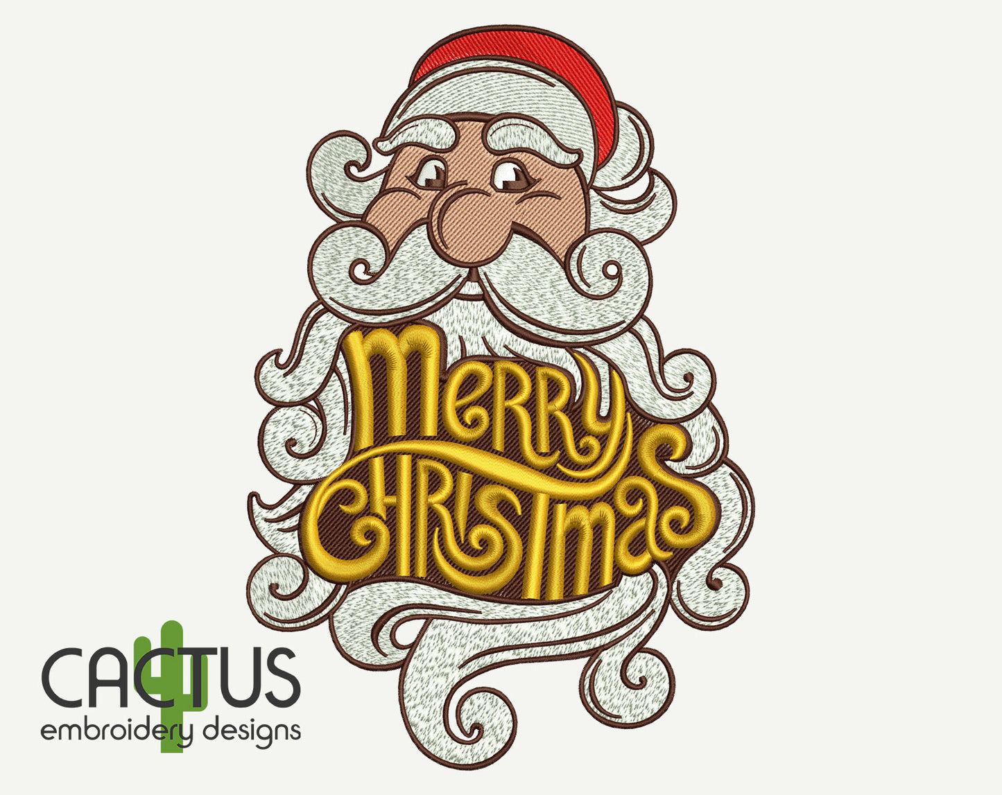 Santa Claus Embroidery Design