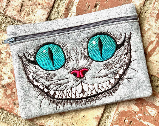 Smiling Cat Machine Embroidey Design