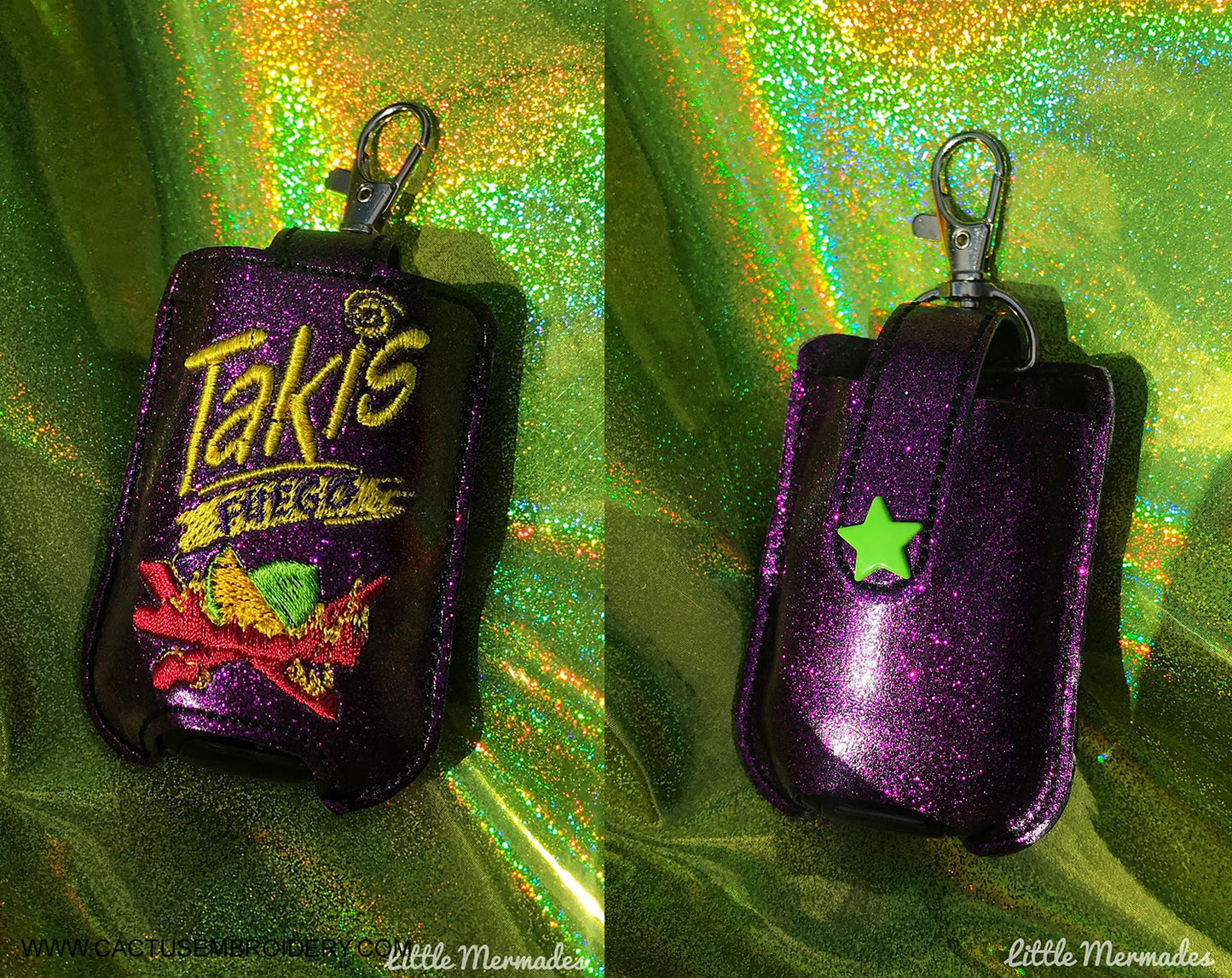 T Snack Sanitizer Holder, SMALL and LARGE sizes