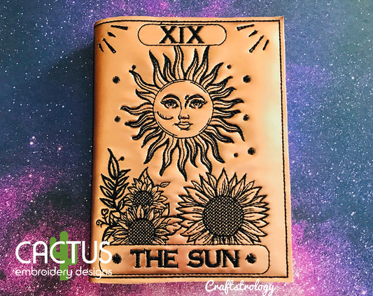 The Sun Card Notebook Cover