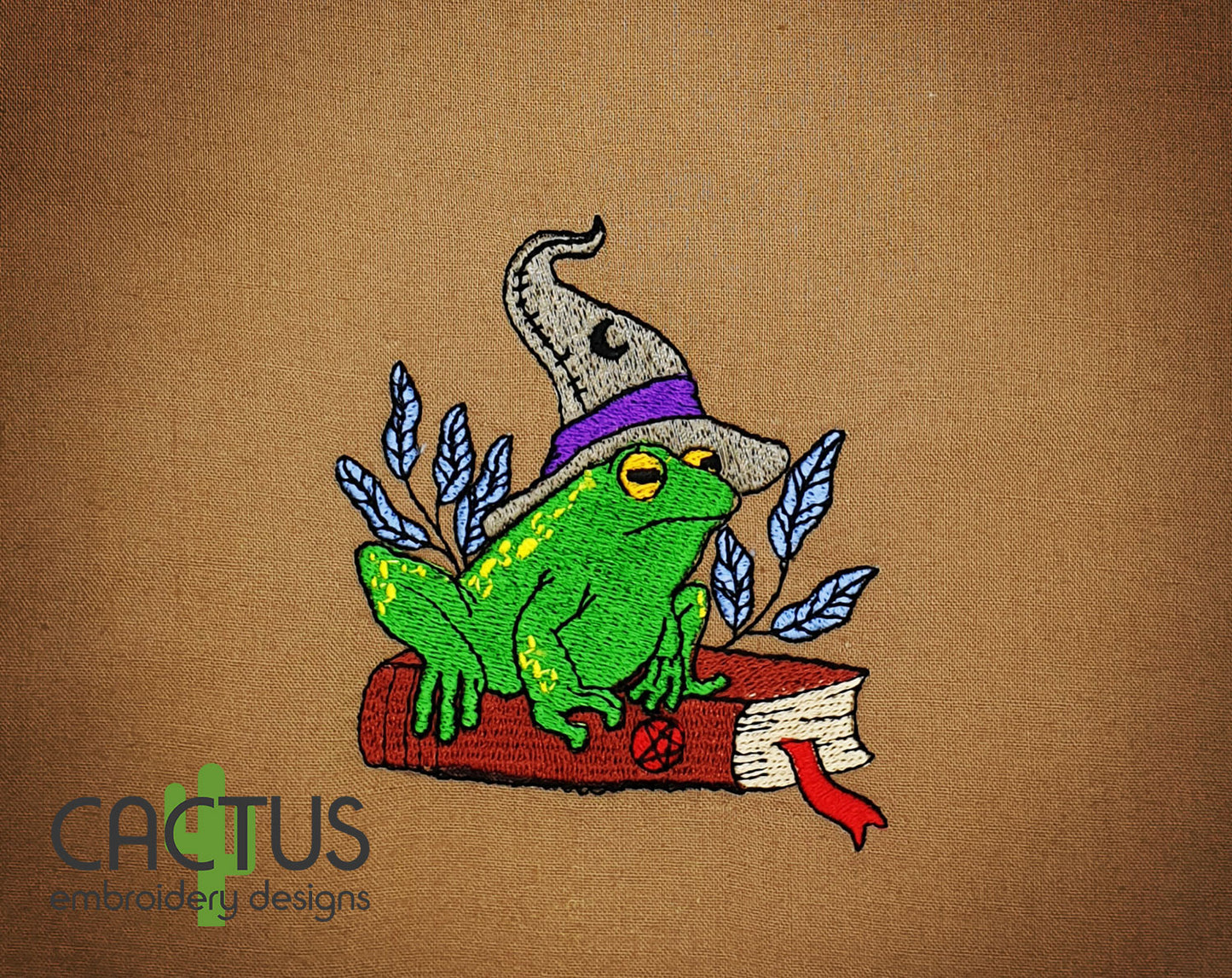 Toad Sorcerer Embroidery Design