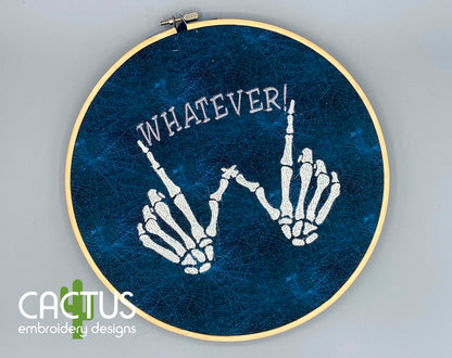 Whatever Embroidery Design