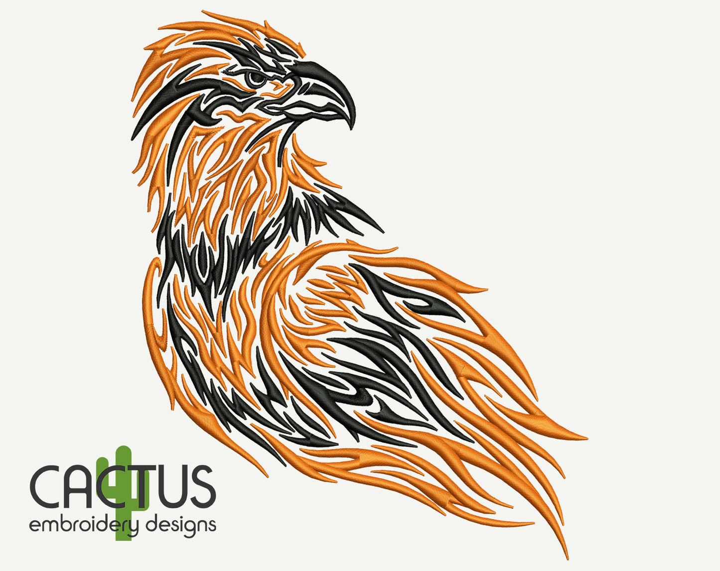 Wild Bird Embroidery Design