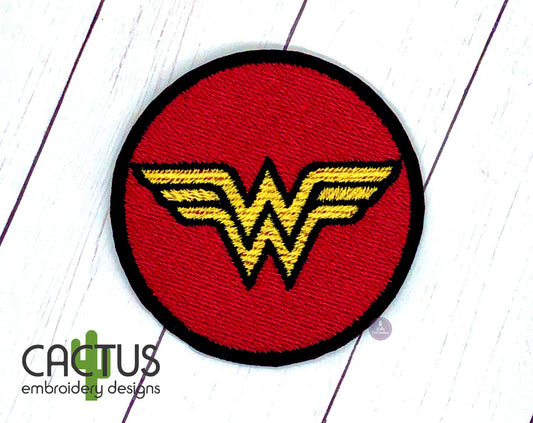 WW Patch Embroidery Design