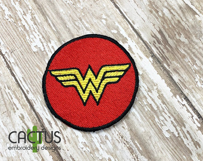 WW Patch Embroidery Design
